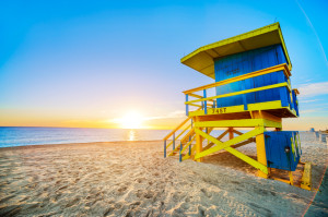 Miami South Beach sunrise