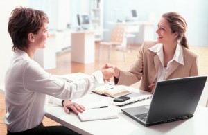 Two business women