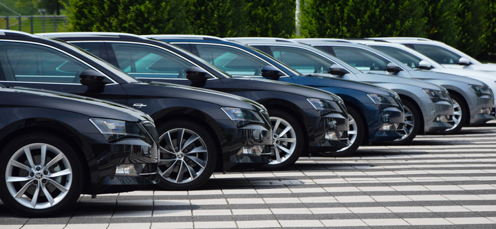 cars in a row