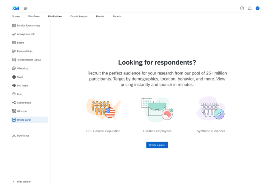 Qualtrics XM platform.