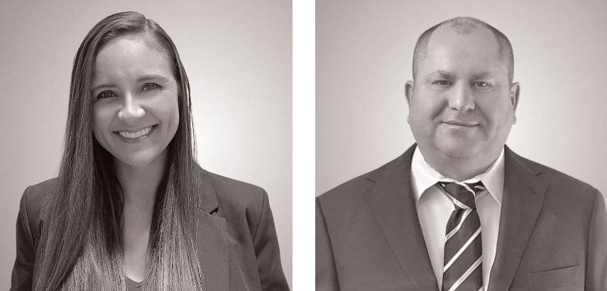Joey Harmon and Stephanie Vincent of Harmon Research.
