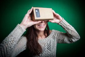 Cardboard virtual reality