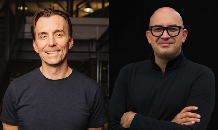 Zig Serafin and Ali Rohani of Qualtrics.