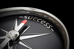 Success compass direction