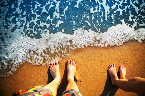 Family beach