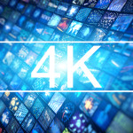 4K TVs on wall