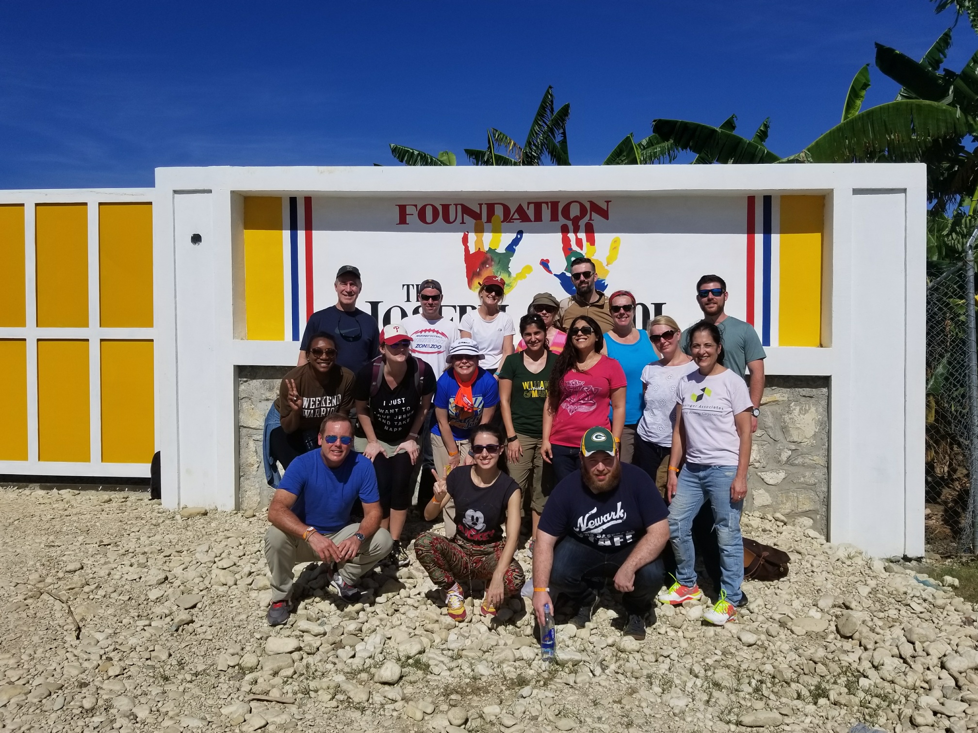 Team from Schlesinger Group and other researchers visiting Haiti