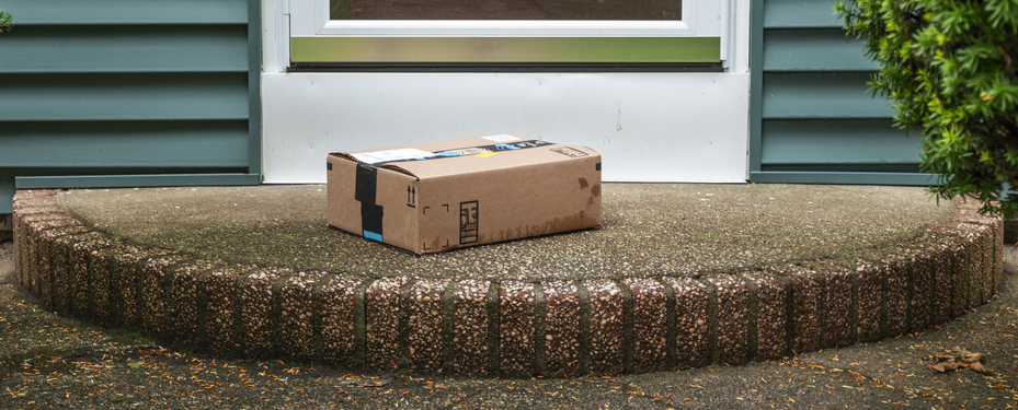 package on front step