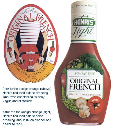 Henri’s labels